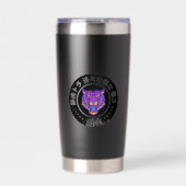 Japanese Neon Tiger – Edo Meets Modern  Geïsoleerde Drinkbeker (Voorkant)