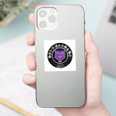 Japanese Neon Tiger – Edo Meets Modern  Sticker (Telefoon)