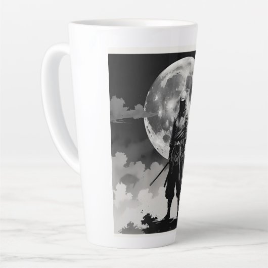 japanese ninja　月夜の忍者　静寂なる守護者 latte mok (Linkerhoek)