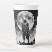 japanese ninja 月夜の忍者 静寂なる守護者 latte mok (Voorkant)