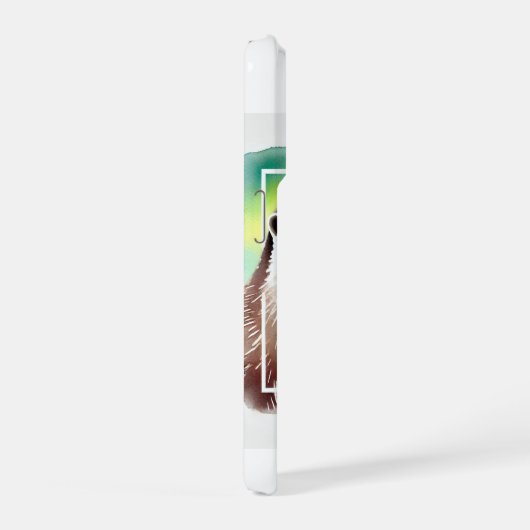 Japanese Otter in Tranquil Waters 040924AREF130 -  iPhone Hoesje (Rechterkant)