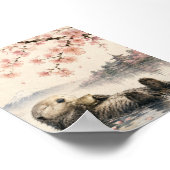 Japanese Otter Poster Printable Wall Art  (Hoek)