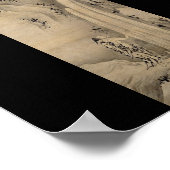 Japanese Painting of Waterfall, c. 1500's Poster (Hoek)