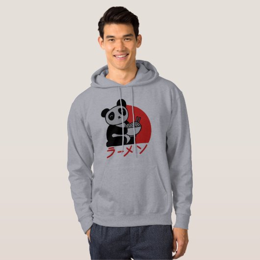Japanese Panda Hoodie (Voorkant volledig)