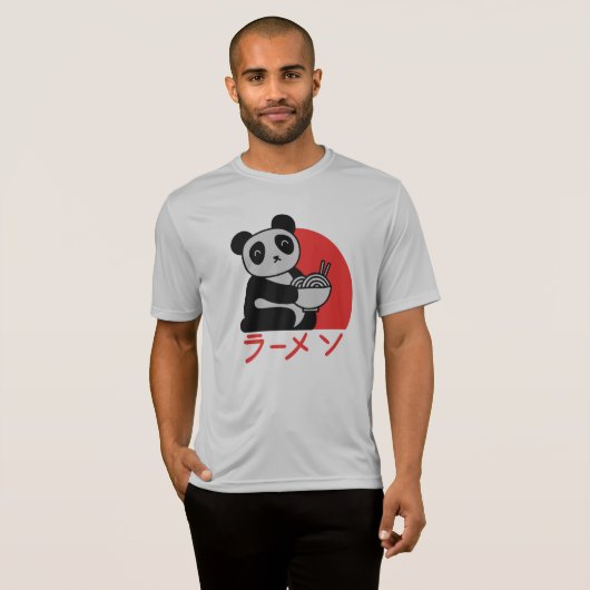 Japanese Panda T-shirt (Voorkant volledig)