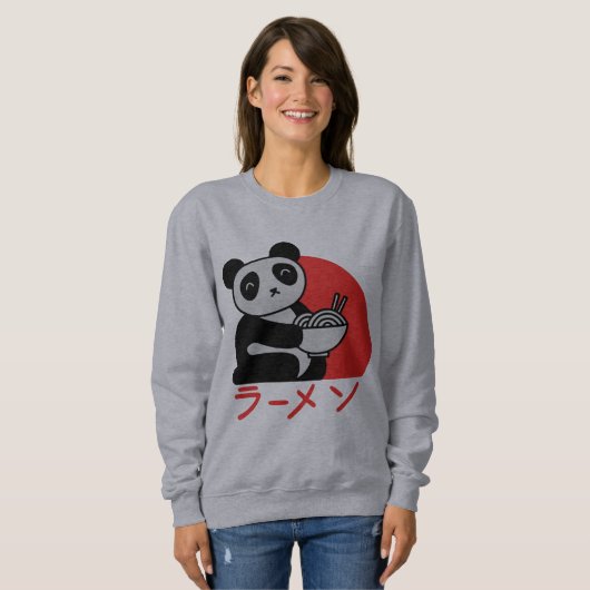Japanese Panda Trui (Voorkant volledig)