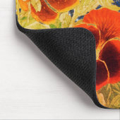 JAPANESE PANSIES MET STARS DIY INITIAAL MUISMAT (Hoek)