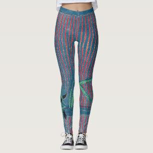 JAPANESE PATROON AFGEDRUKTE Leggings