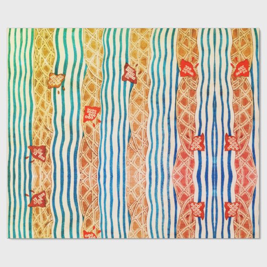 JAPANESE PATROON WRAPPINGPAPIER CADEAUPAPIER (Vlak)