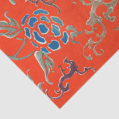 JAPANESE PATTERN RED Tissue Paper Tissuepapier (Detail)