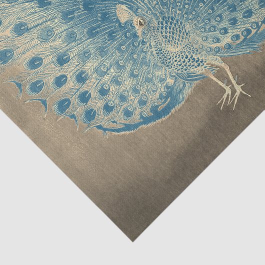 JAPANESE PEACOCK-tissuepapier Tissuepapier (Detail)