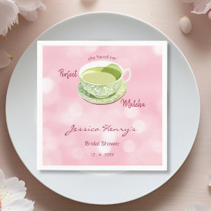 Japanese Pink Matcha Vrijgezellenfeest Servet