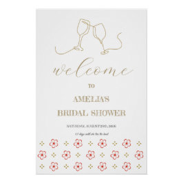  Japanese Plum Blossom Design Perfect Poster