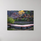 Japanese Pond Canvas Afdruk (Voorkant)