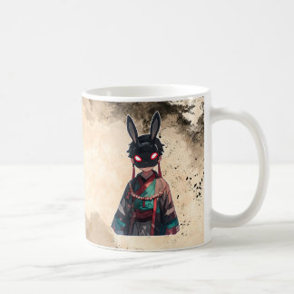 Japanese Rabbit Mask Kimono Mug Koffiemok