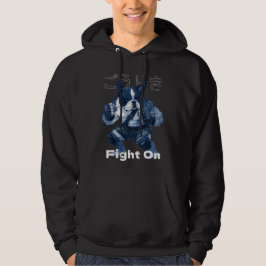 Japanese Retro Anime Bulldog MMA Mixed Martial Art Hoodie