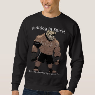 Japanese Retro Anime Bulldog MMA Mixed Martial Art Trui