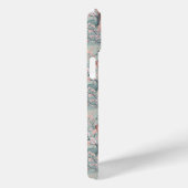 Japanese Sakura Geisha Pattern Monogrammed Case-Mate iPhone Case (Achterkant / Rechts)