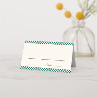 Japanese Sakura Ichimatsu Place Card Plaatskaartje