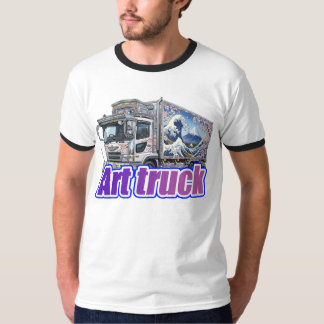 Japanese Sakura Wave Art Truck "DEKOTORA" T-shirt