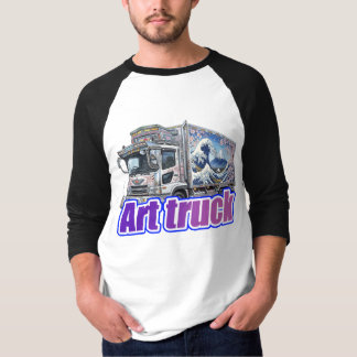 Japanese Sakura Wave Art Truck "DEKOTORA" T-shirt
