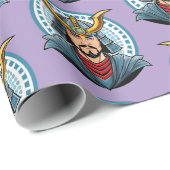 Japanese samurai cadeaupapier (Rol Hoek)