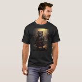 Japanese Samurai Cat Warrior Japan Ninja Kitten (2 T-shirt (Voorkant volledig)