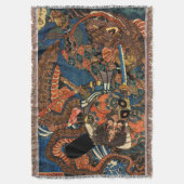 JAPANESE SAMURAI DEKEN (Voorkant Verticaal)