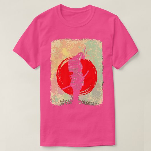 Japanese Samurai Fighter Sword Martial Arts  T-shirt (Design voorkant)