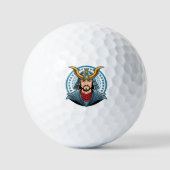 Japanese samurai golfballen (Voorkant)