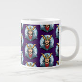 Japanese samurai grote koffiekop (Rechts)