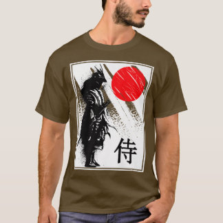 Japanese Samurai Japan Warrior Art  T-shirt