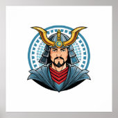 Japanese samurai poster (Voorkant)