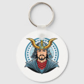 Japanese samurai sleutelhanger (Achterkant)