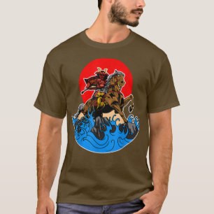 Japanese Samurai Sword Katana Armor Warrior T-Shir T-shirt