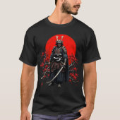 Japanese Samurai Warrior T-Shirt (Voorkant)