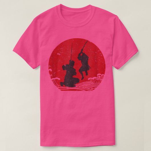 Japanese Samurai Warriors T-shirt (Design voorkant)