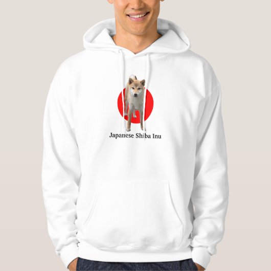 Japanese Shiba Inu Hoodie (Voorkant)