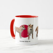 “Japanese Shiba Inu” Mok (Voorkant links)