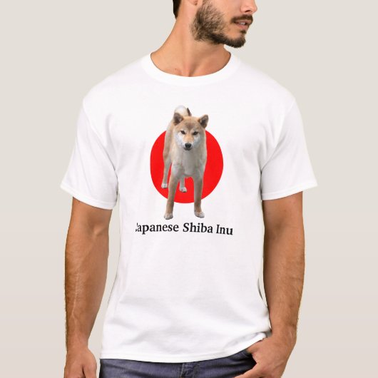 Japanese Shiba Inu T-shirt (Voorkant)