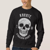 Japanese Skull Karate Trui (Voorkant)