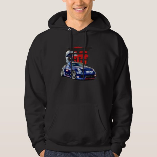 Japanese sportscar tee Perfect for drift car enthu Hoodie (Voorkant)