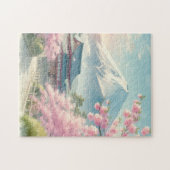 Japanese Spring – Cherry Blossoms Puzzle Legpuzzel (Horizontaal)