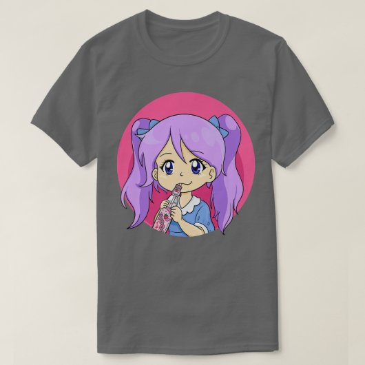 Japanese Strawberry Blueberry Soda Japan  T-shirt (Design voorkant)