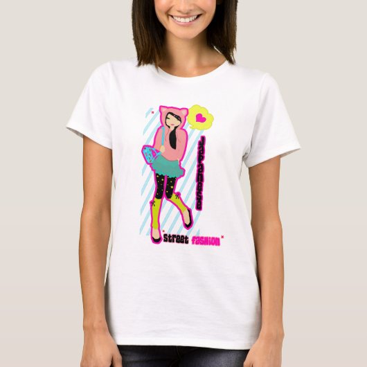 JAPANESE STREET MODE T-Shirt (Voorkant)