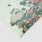 JAPANESE STROOMAFDRUKKING MET BEENTSTE papieren Tissuepapier (Detail)