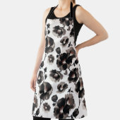 Japanese-style camellias schort (Insitu)