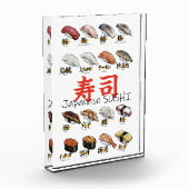 Japanese SUSHI illustration design Fotoblokken (Links)