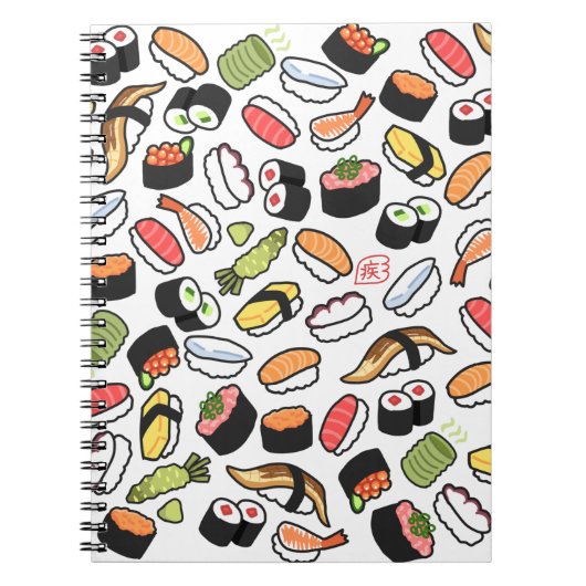 Japanese Sushi 🍣 Notitieboek (Voorkant)