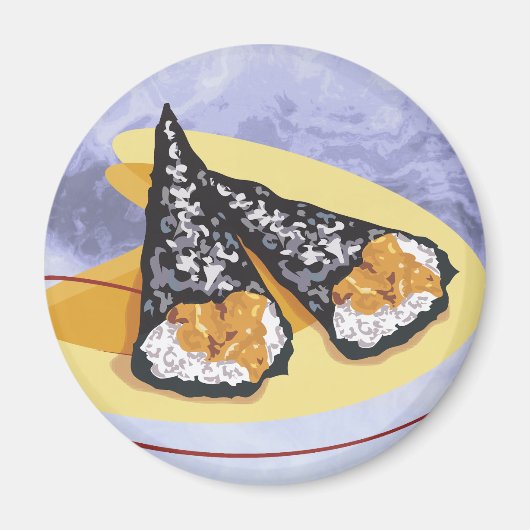 Japanese Sushi Rolls Magnet (Voorkant)